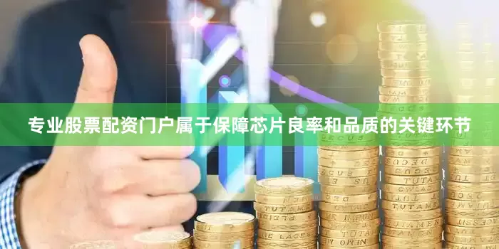专业股票配资门户属于保障芯片良率和品质的关键环节