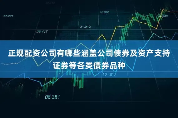 正规配资公司有哪些涵盖公司债券及资产支持证券等各类债券品种